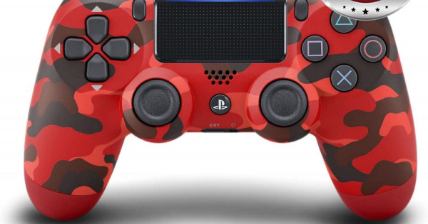 Sony dualshock 4 red camo sale wireless controller